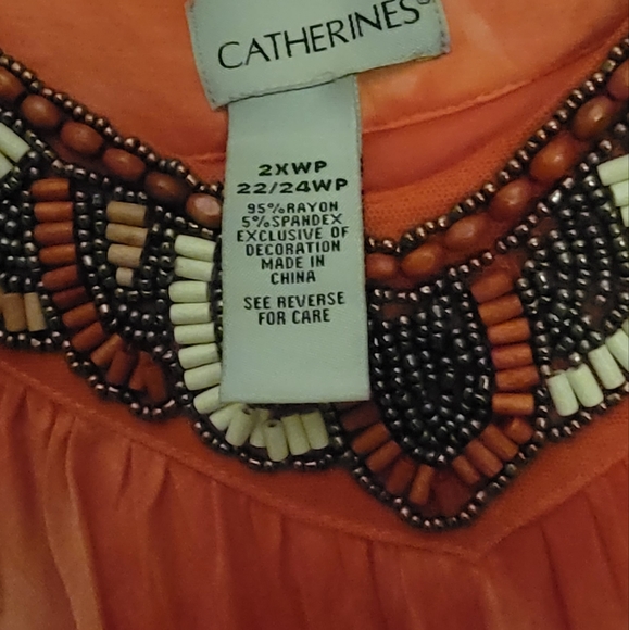 COPY - 🍂  2xW Petite Catherines Maxi Dress  🍂  NWOT - Picture 10 of 11